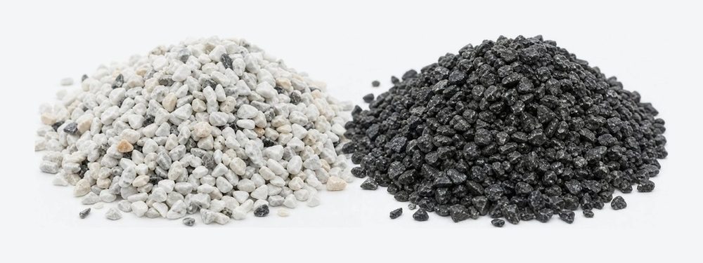 Granitina branca e granitina preta